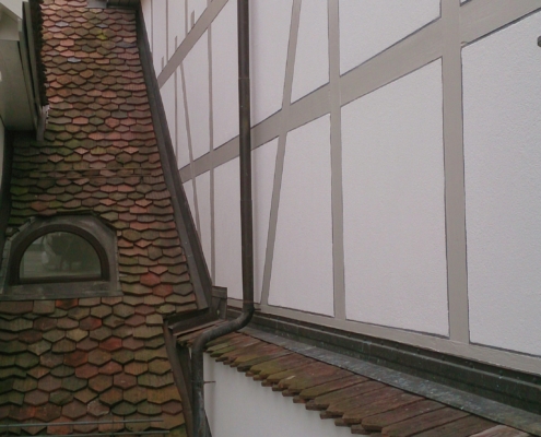 Fassadenrenovationen – ausgeführt von Romang Struktur & Farbe GmbH Fassadenrenovationen – ausgeführt von Romang Struktur & Farbe GmbH
