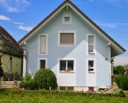 Fassadenrenovationen – ausgeführt von Romang Struktur & Farbe GmbH Fassadenrenovationen – ausgeführt von Romang Struktur & Farbe GmbH