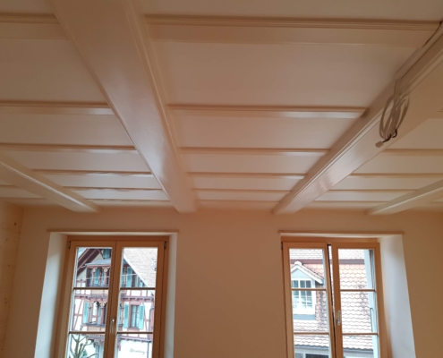 Malerarbeiten – ausgeführt von Romang Struktur & Farbe GmbH Malerarbeiten – ausgeführt von Romang Struktur & Farbe GmbH