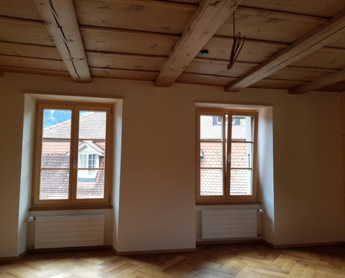 Malerarbeiten – ausgeführt von Romang Struktur & Farbe GmbH Malerarbeiten – ausgeführt von Romang Struktur & Farbe GmbH